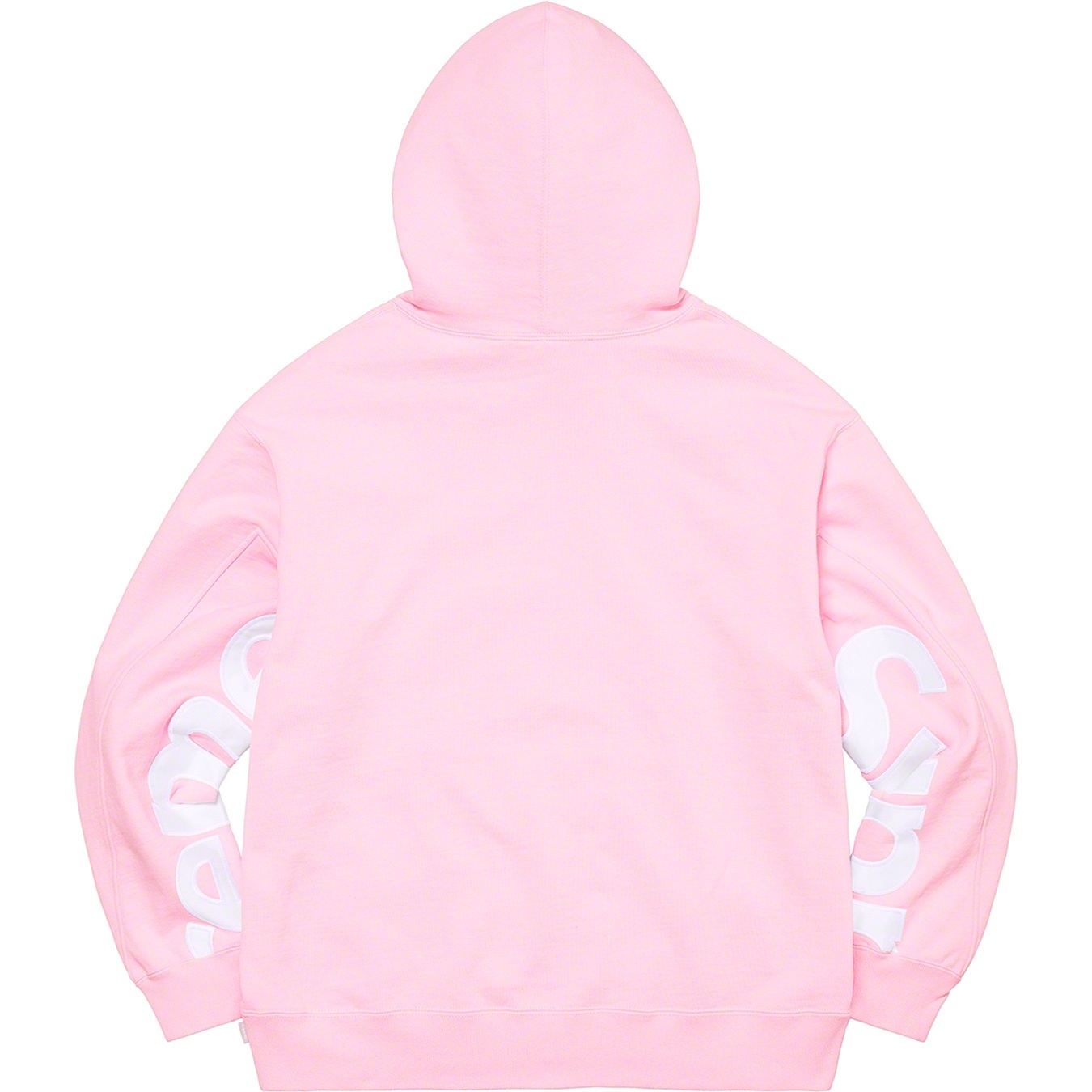 Cropped Panels Hooded Sweatshirt view 5